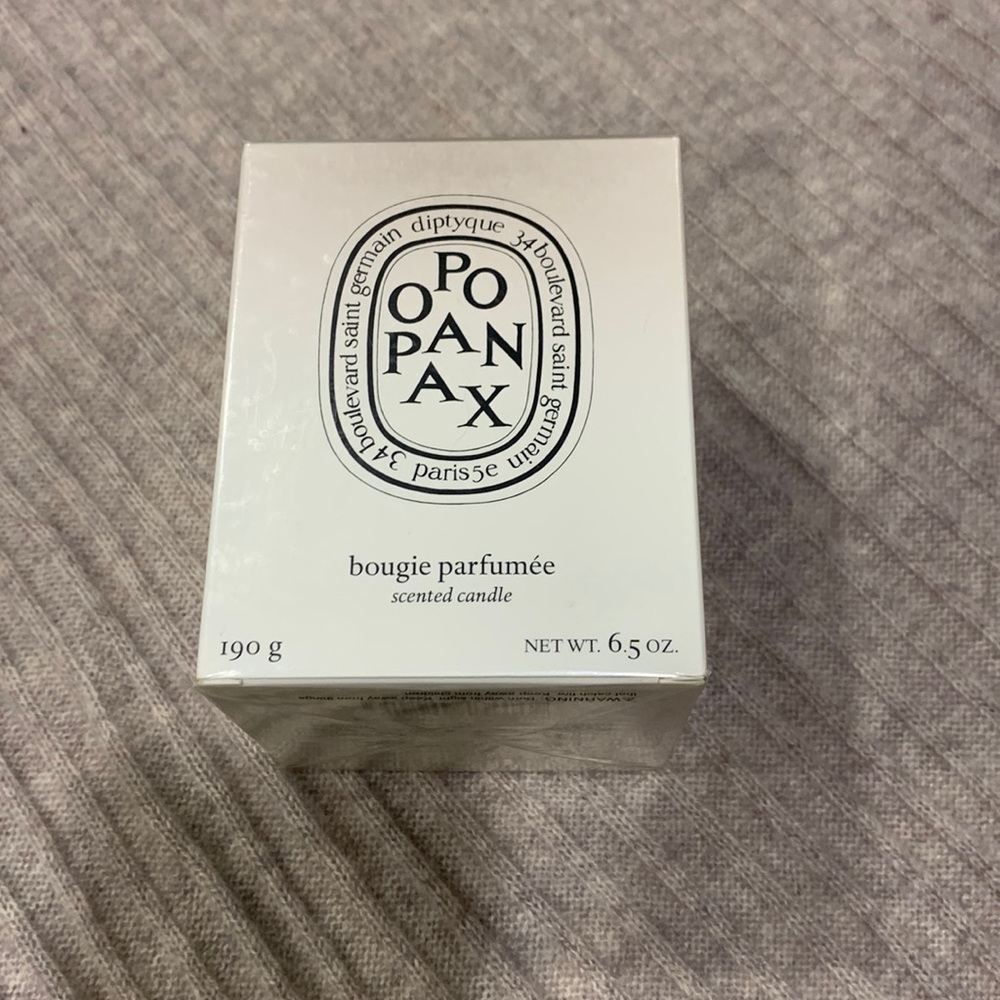Diptyque Opopanax Candle 6.5oz/190g *New in Box*